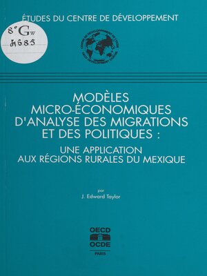 cover image of Modèles micro-économiques d'analyse des migrations et des politiques